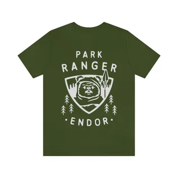 Футболка Унисекс из Джерси Park Ranger Endor С Коротким Рукавом