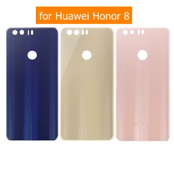 для Huawei Honor 8 Стеклянная задняя крышка батарейного отсека Крышка корпуса задней двери для Huawei Honor8 FRD-AL10 Запасные части для замены