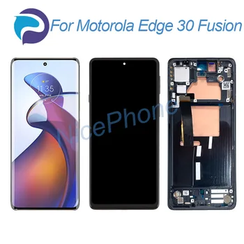 для Motorola Edge 30 Fusion ЖК-экран + сенсорный дигитайзер дисплей 2400 * 1080 Для Moto Edge 30 Fusion ЖК-дисплей