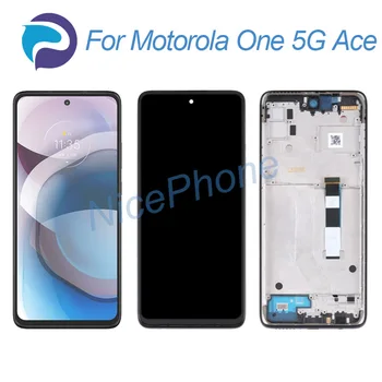 для Motorola One 5G Ace ЖК-экран + Сенсорный Дигитайзер Дисплей 2400*1080 XT2113-2 Moto One 5G Ace ЖК-дисплей