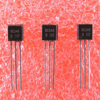 {100ШТ} BC546B BC557B BC548B TO-92 пара кристаллических транзисторов усилителя мощности звука с прямой вставкой