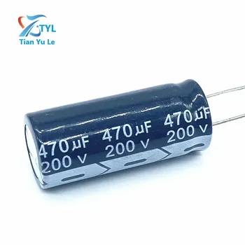 5 шт./лот 200v 470UF 200v 470UF алюминиевый электролитический конденсатор размером 18*40 20%