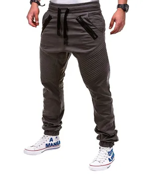 MRMT 2023, Новые мужские мешковатые брюки, повседневные эластичные мужские брюки с завязками, Мужские брюки с двойной застежкой-молнией с открытым сиденьем для мужчин
