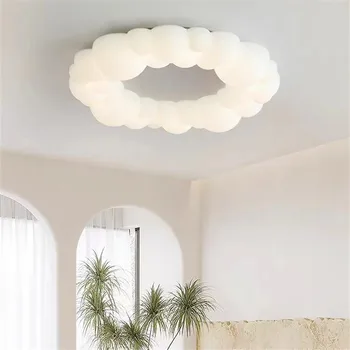 Nordic cloud light потолочный Современный круглый пузырчатый светильник Гостиная Спальня Детская Комната Home art Decor LED детский потолочный светильник