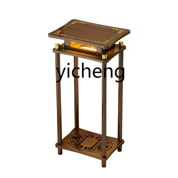 YY Подставка для цветов в китайском античном стиле, Жардиньерка, Простой приставной столик, Угловой столик, диван, Боковой шкафчик