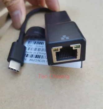 Для HP конвертер портов USB-C в RJ45 Ethernet с индикаторной лампой Type-C Gigabit Ethernet card RTL8153 чип PN: 475C2P3