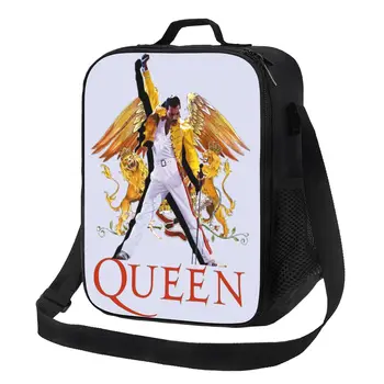 Женская переносная сумка для ланча Freddie Mercury для работы, учебы и путешествий, многофункциональная коробка для бенто