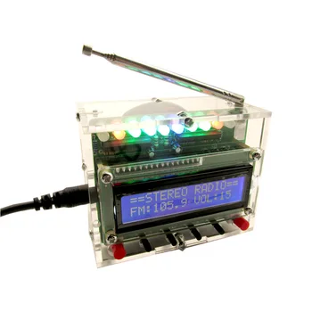 Запчасти для радиоэлектронного комплекта Geekcreit DIY 51 Однокристальный FM-цифровой звуковой аппарат