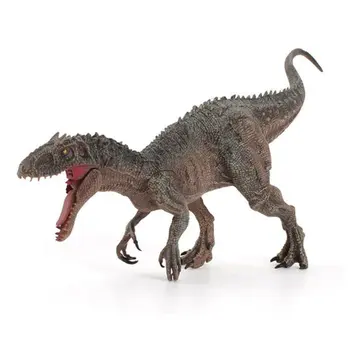 Игрушка динозавр Мягкая пластиковая ПВХ имитация животного Модель тираннозавра Рот можно открывать и закрывать Декор рабочего стола в комнате Игрушка в подарок малышу