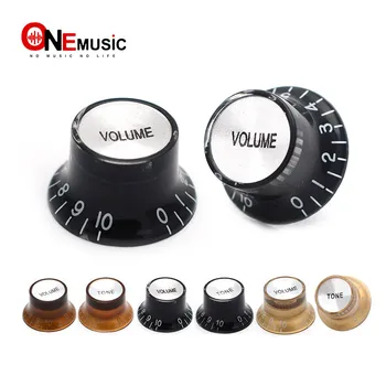 Набор ручек регулировки скорости для электрогитары 1 Volume 2 Tone и 2 VVolume 2 Tone Black Coffee Golden 3 Color Обеспечивают
