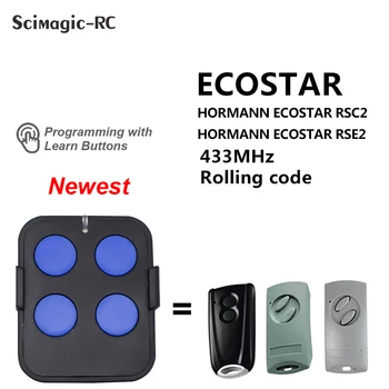 Новейший HORMANN ECOSTAR RSC2, совместимый с RSE2 Мотор Liftronic 500 700 800, Гаражные ворота, дистанционное управление 433 МГц, подвижный код