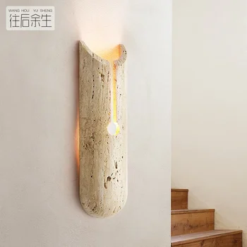 Прикроватный настенный светильник Простой Дизайнерский фон для гостиной спальни Настенные светильники для лестницы