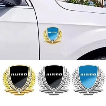 автомобильные наклейки 3D металлические аксессуары автоаксессуары для nissan GTR GT-R NISMO R35 premium править