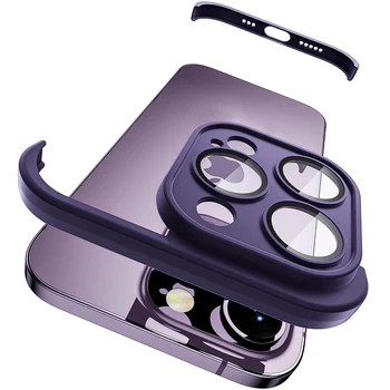 для iPhone 14 13 Pro Max, защита объектива камеры, защита от падения, крышка камеры, экран, металлическое кольцо, чехол, устойчивый к царапинам
